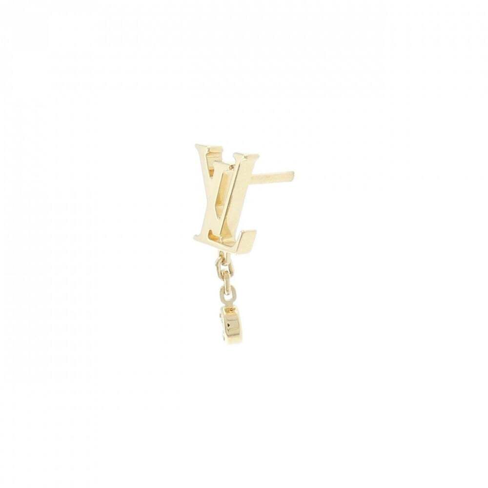 LOUIS VUITTON Gold Earrings - Picture 2 of 4